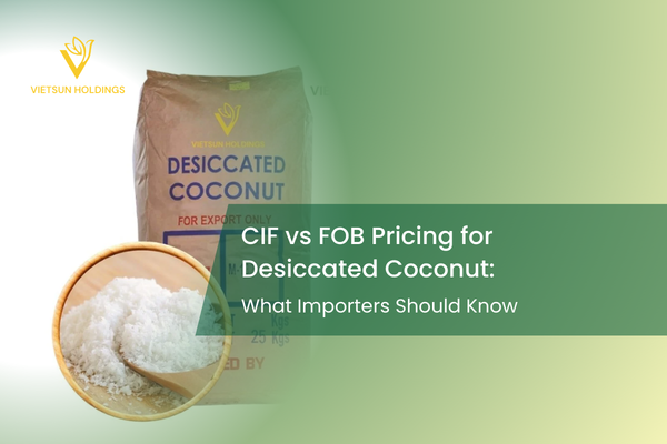 dessicated coconut cif price